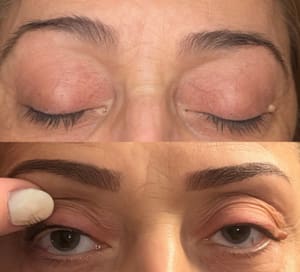 Eyebrow Tattoo result by Jamelle Ink in Sterling, VA