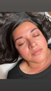 Eyebrow Tattoo result by Jamelle Ink in Sterling, VA