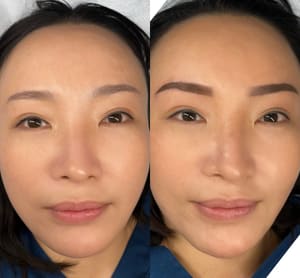 Eyebrow Tattoo result by Jamelle Ink in Sterling, VA