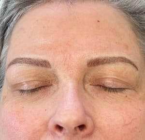 Eyebrow Tattoo result by Jamie Burleigh Permanent Makeup in Bozeman, MT