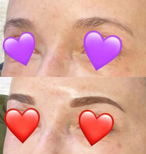 Eyebrow Tattoo result by Jamie Burleigh Permanent Makeup in Bozeman, MT