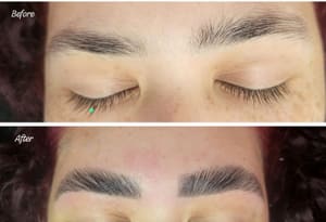 Eyebrow Tattoo result by Janmar lashes and Microblading in Haines City, FL
