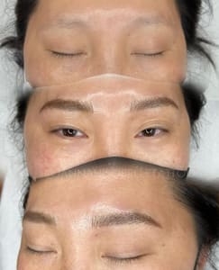 Eyebrow Tattoo result by Jannah isobelle in Brooklyn, NY