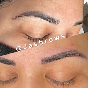 Eyebrow Tattoo result by JasBrows in Westminster, CA