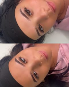 Eyebrow Tattoo result by Jasmine brows Studio in Wilmington, MA