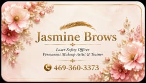 Eyebrow Tattoo result by Jasmine Brows & Tattoo Laser Removal in Garland, TX