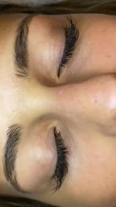 Eyebrow Tattoo result by Jasmine Lash and Brow studio in Indianapolis, IN