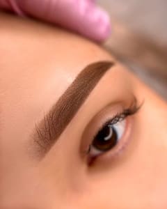 Eyebrow Tattoo result by JayAmour Beauty Studio & Academy in Sunrise, FL