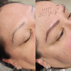 Eyebrow Tattoo result by Jazzy Be-You-Ty, LLC in Chicago, IL