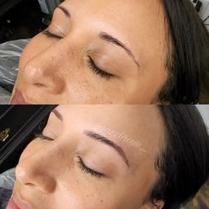 Eyebrow Tattoo result by Jazzy Be-You-Ty, LLC in Chicago, IL