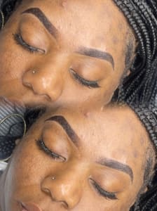 Eyebrow Tattoo result by Jazzy Brows, LLC in Arcadia, LA