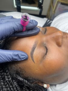 Eyebrow Tattoo result by Jazzy Brows, LLC in Arcadia, LA