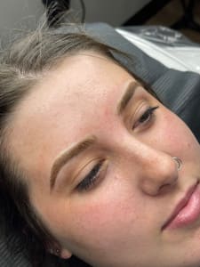 Eyebrow Tattoo result by Jazzy Brows, LLC in Arcadia, LA