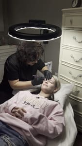 Eyebrow Tattoo result by JB Permanent MakeUp Studio in Abingdon, VA