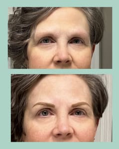 Eyebrow Tattoo result by JB Permanent MakeUp Studio in Abingdon, VA