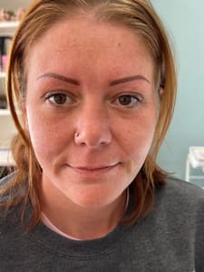 Eyebrow Tattoo result by JB Permanent MakeUp Studio in Abingdon, VA