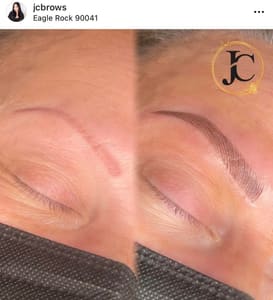 Eyebrow Tattoo result by JC Brows in Los Angeles, CA