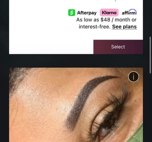 Eyebrow Tattoo result by JC Ink Chy in Madison, TN