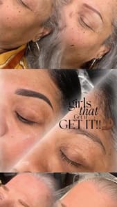Eyebrow Tattoo result by JC Ink Chy in Madison, TN