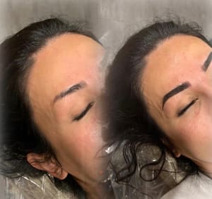 Eyebrow Tattoo result by JC Ink Chy in Madison, TN