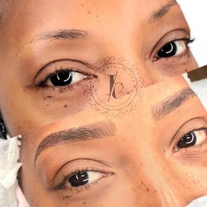 Eyebrow Tattoo result by JCruz Beauty Bar in Sacramento, CA