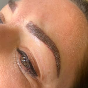 Eyebrow Tattoo result by Jean Nicole Artistry in Brookfield, WI
