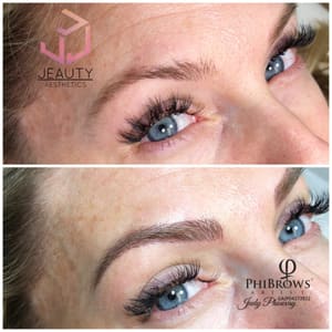 Eyebrow Tattoo result by Jeauty Aesthetics in Taylorsville, UT