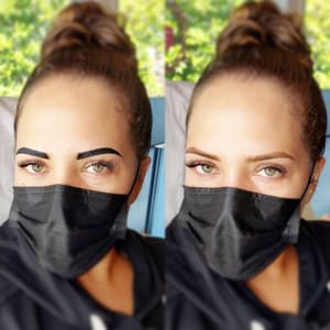 Eyebrow Tattoo result by Jenibrows Beauty Studio & Lashes in Stockton, CA