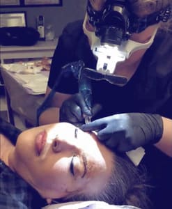 Eyebrow Tattoo result by Jenn Rudel Artistry & Permanent Cosmetics in San Francisco, CA