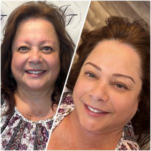 Eyebrow Tattoo result by Jenna Tacci Cosmetics in Morgan Hill, CA