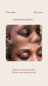 Eyebrow Tattoo result by JessBeautetx in Hewitt, TX