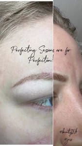 Eyebrow Tattoo result by JessBeautetx in Hewitt, TX