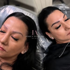 Eyebrow Tattoo result by Jessica Ayuzo INK in Everett, WA