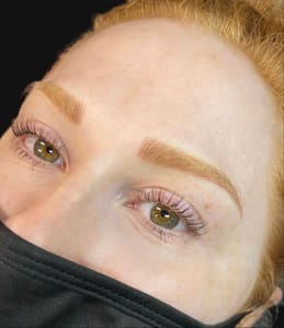 Eyebrow Tattoo result by Jessica Gillette - Tacoma Esthetician in Tacoma, WA