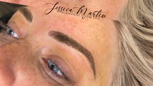 Eyebrow Tattoo result by Jessica Martin Permanent Cosmetics in Lafayette, TN