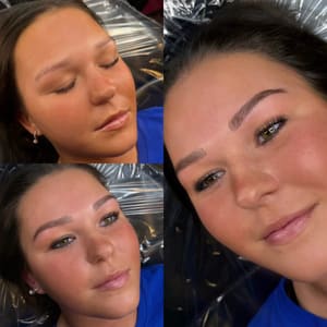 Eyebrow Tattoo result by Jessie Jane Permanent Makeup in Ventura, CA