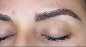Eyebrow Tattoo result by Jez Semi Permanent in Miami Beach, FL
