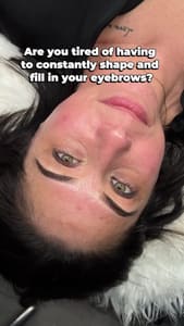 Eyebrow Tattoo result by JG PMU Studio in Grand Rapids, MI