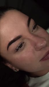 Eyebrow Tattoo result by JG PMU Studio in Grand Rapids, MI