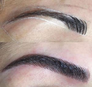 Eyebrow Tattoo result by Jh Modern Beauty & Academy in Sheboygan, WI