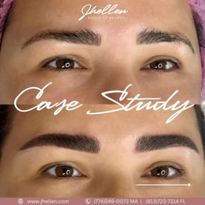 Eyebrow Tattoo result by Jhellen's Permanent Makeup in Tampa, FL