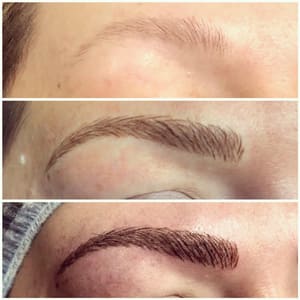 Eyebrow Tattoo result by Jila Brow Bar in Poway, CA