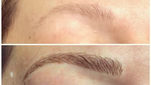 Eyebrow Tattoo result by Jila Brow Bar in Poway, CA