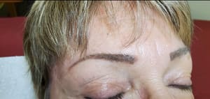 Eyebrow Tattoo result by Jill's Permanent Cosmetics in St Clair, MI