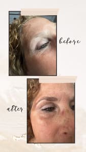 Eyebrow Tattoo result by Jilly’s Wax Room LLC in Highland, IL
