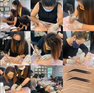 Eyebrow Tattoo result by Jin Beauty Brows LLC in Brookfield, WI