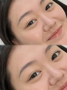 Eyebrow Tattoo result by Jiumu brow studio in Arcadia, CA