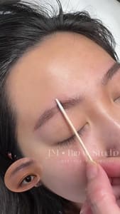 Eyebrow Tattoo result by Jiumu brow studio in Arcadia, CA