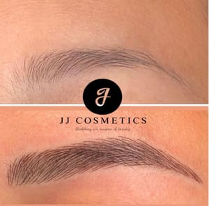 Eyebrow Tattoo result by JJ cosmetics & Spa Bradenton in Bradenton, FL