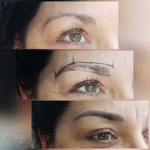 Eyebrow Tattoo result by Jjpermanentmakeup in Naples, FL